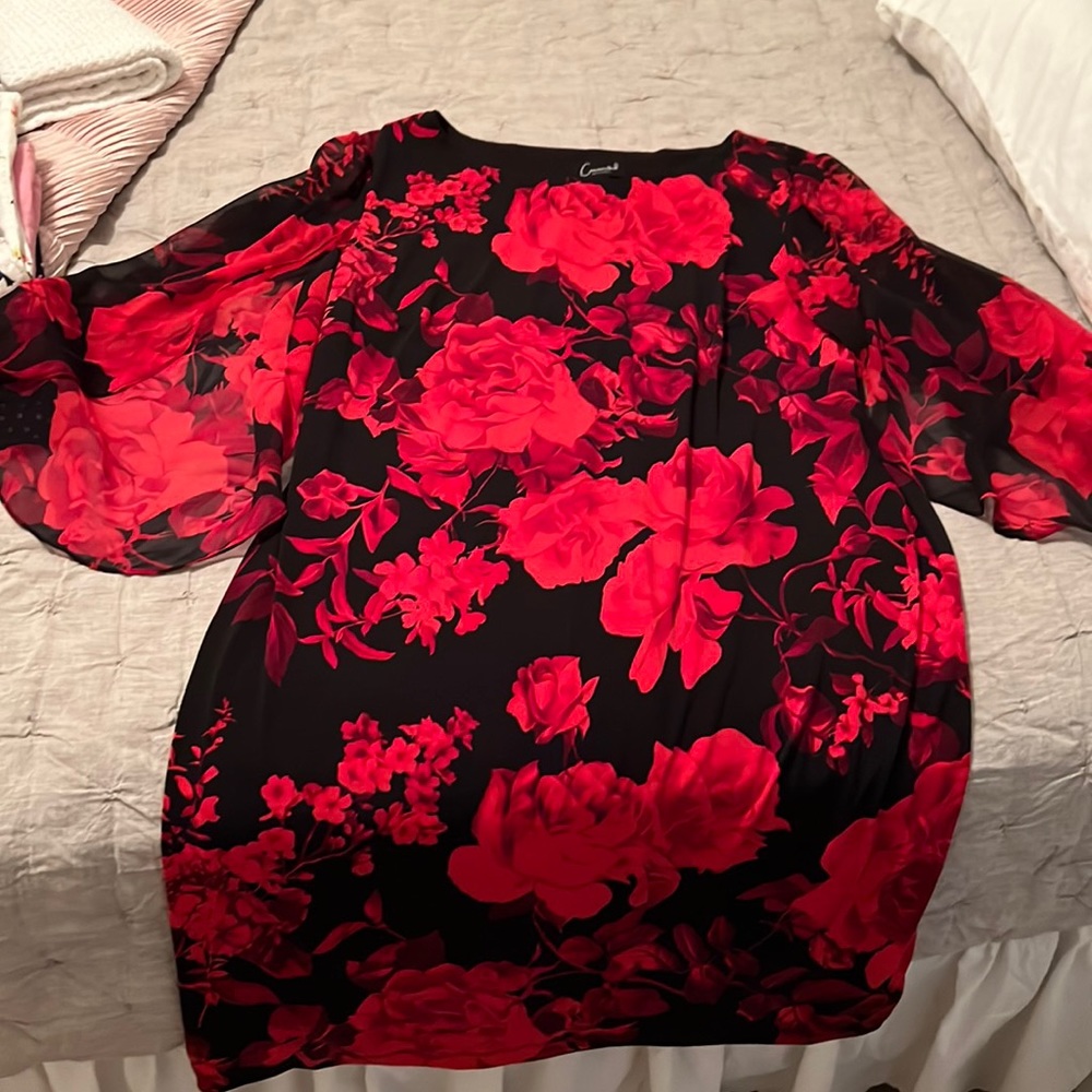 Belle Sleeve Dress - knee length